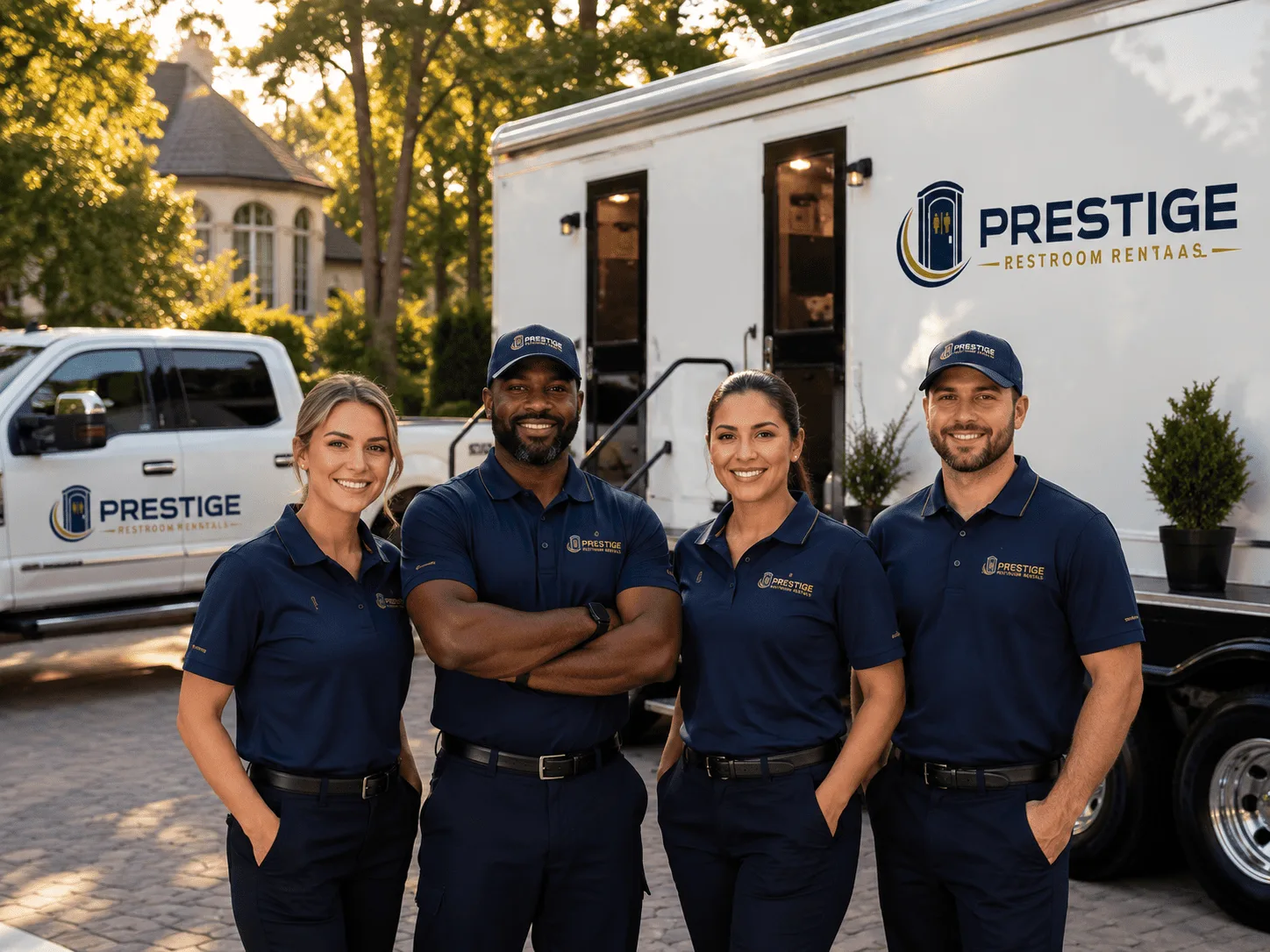 Trusted Luxury Portable Restrooms company in Goldsmith, TX
